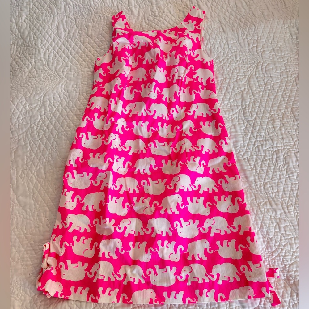 Pink Elephant Lilly Pulitzer Mini Dress | Size 0